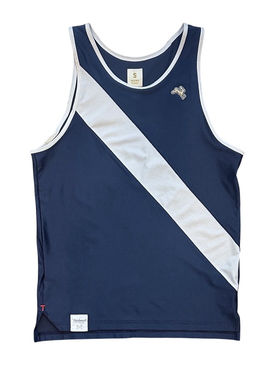 Tracksmith Other - Tracksmith Van Cortlandt Racing Singlet Mesh Running Tank in Navy Men’s Small